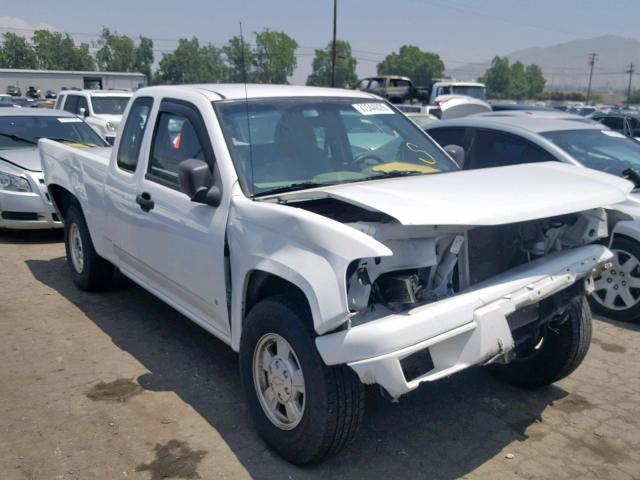 1GCCS199878238575 - 2007 CHEVROLET COLORADO WHITE photo 1