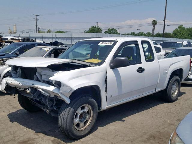 1GCCS199878238575 - 2007 CHEVROLET COLORADO WHITE photo 2