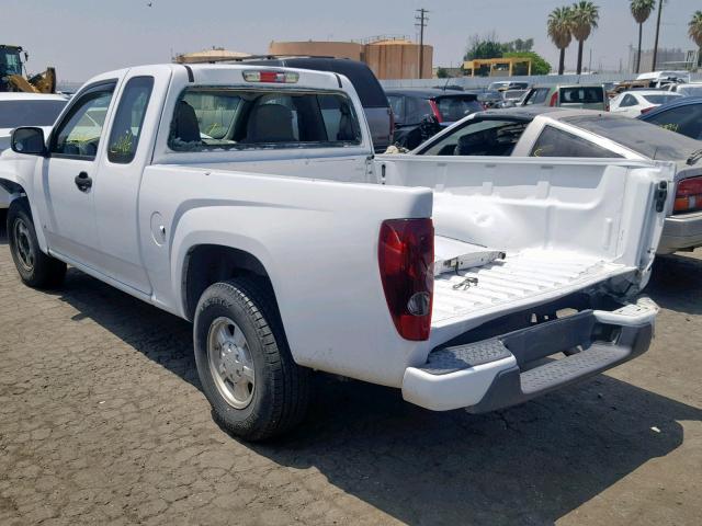 1GCCS199878238575 - 2007 CHEVROLET COLORADO WHITE photo 3