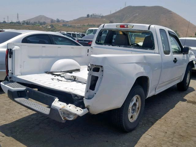 1GCCS199878238575 - 2007 CHEVROLET COLORADO WHITE photo 4