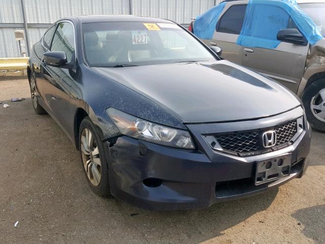 1HGCS12808A015010 - 2008 HONDA ACCORD EXL BLACK photo 1