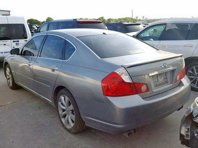 JNKAY01EX7M312464 - 2007 INFINITI M35 BASE GRAY photo 3