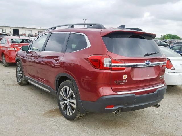 4S4WMAPD9K3465337 - 2019 SUBARU ASCENT LIM RED photo 3