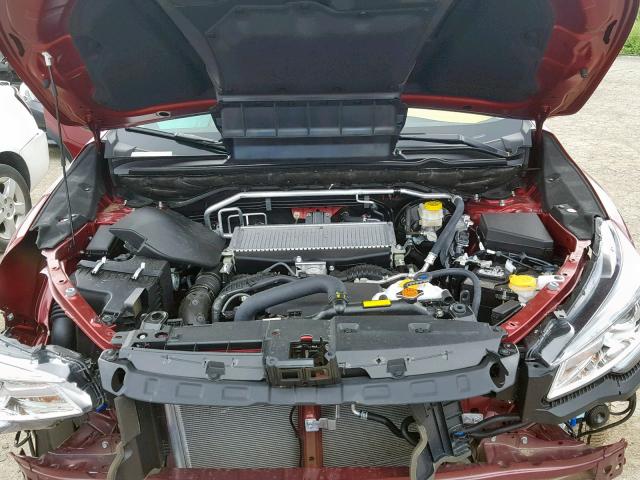 4S4WMAPD9K3465337 - 2019 SUBARU ASCENT LIM RED photo 7