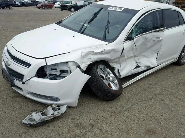 1G1ZC5EB3AF284513 - 2010 CHEVROLET MALIBU 1LT 白色 照片 9