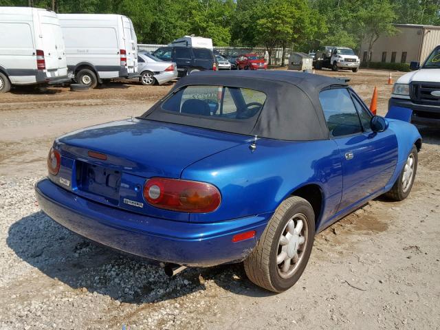 JM1NA3519L0134189 - 1990 MAZDA MX-5 MIATA BLUE photo 4