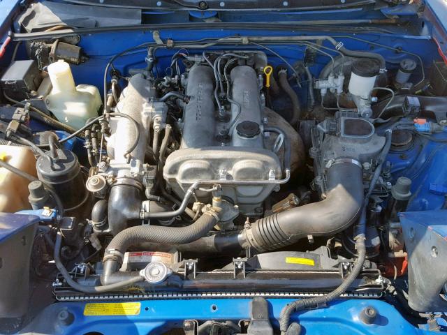 JM1NA3519L0134189 - 1990 MAZDA MX-5 MIATA BLUE photo 7