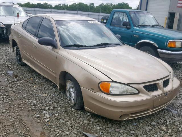 1G2NF52E84C210011 - 2004 PONTIAC GRAND AM S GOLD photo 1