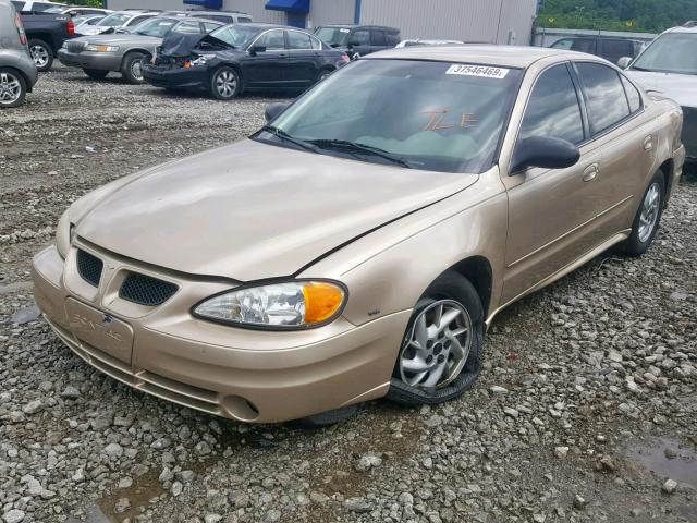 1G2NF52E84C210011 - 2004 PONTIAC GRAND AM S GOLD photo 2