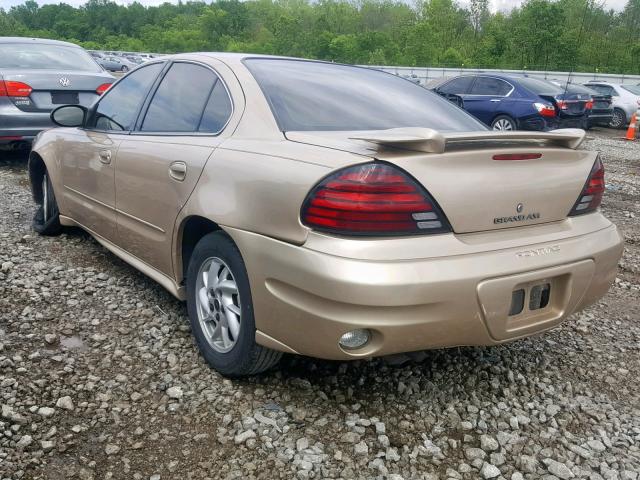 1G2NF52E84C210011 - 2004 PONTIAC GRAND AM S GOLD photo 3