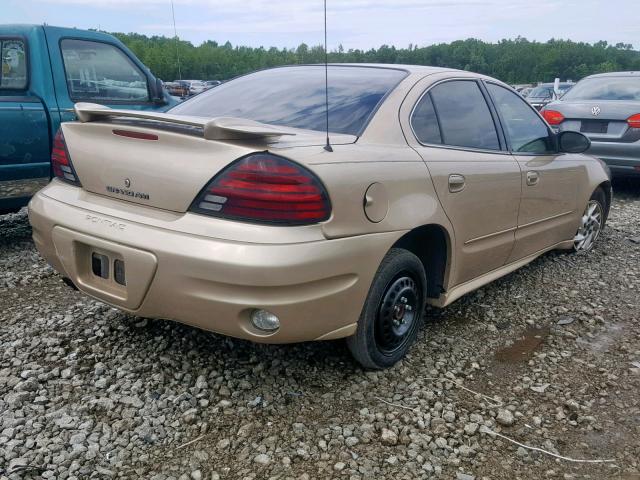 1G2NF52E84C210011 - 2004 PONTIAC GRAND AM S GOLD photo 4