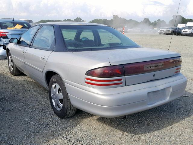 1B3HD46T3SF662480 - 1995 DODGE INTREPID SILVER photo 3