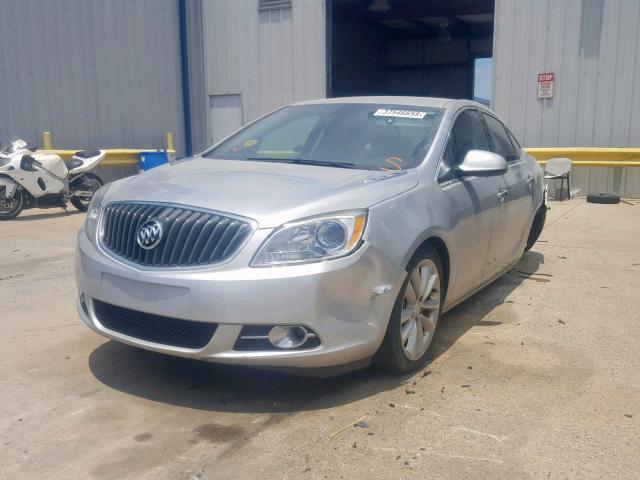 1G4PR5SK7D4221413 - 2013 BUICK VERANO CON GRAY photo 2