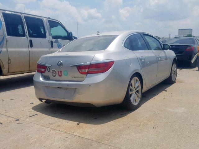 1G4PR5SK7D4221413 - 2013 BUICK VERANO CON GRAY photo 4