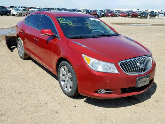 1G4GF5E32DF306774 - 2013 BUICK LACROSSE P BURGUNDY photo 1