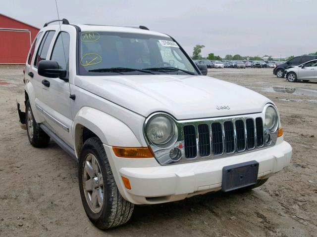 1J4GL58K76W262865 - 2006 JEEP LIBERTY LI WHITE photo 1