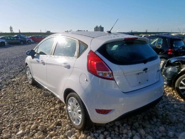 3FADP4TJ1GM170972 - 2016 FORD FIESTA S WHITE photo 3