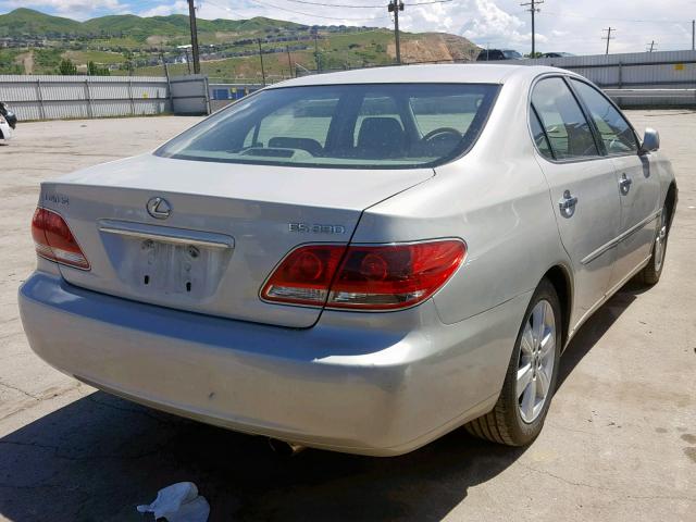 JTHBA30G655082605 - 2005 LEXUS ES 330 TAN photo 4