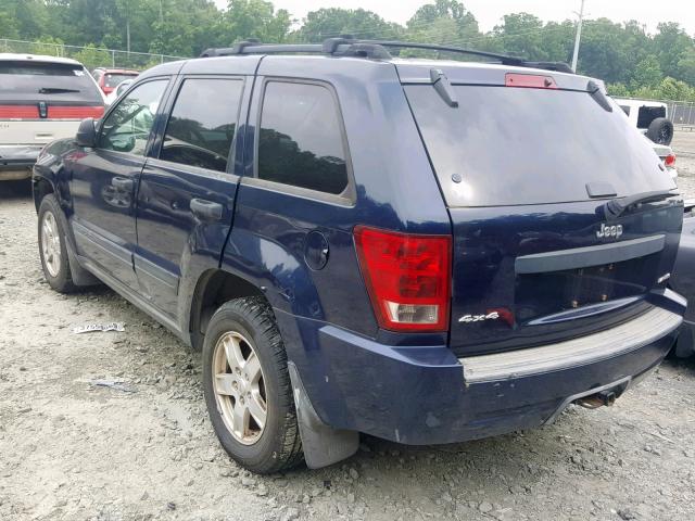 1J4GR48KX5C555877 - 2005 JEEP GRAND CHER BLUE photo 3