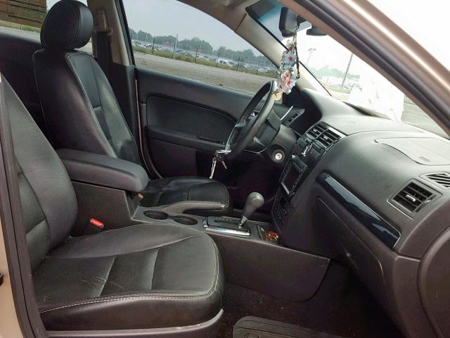 3FAHP02117R203919 - 2007 FORD FUSION SEL TAN photo 5