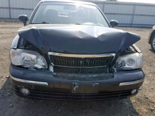 KMHFU45E43A263239 - 2003 HYUNDAI XG 350 BLACK photo 9