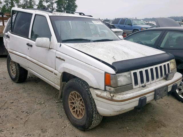 1J4GZ78Y6SC529147 - 1995 JEEP GRAND CHER WHITE photo 1