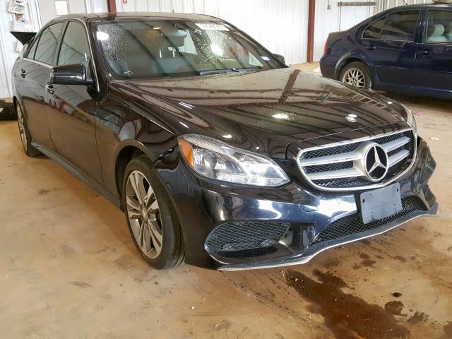 WDDHF5KB9EA826348 - 2014 MERCEDES-BENZ E 350 BLACK photo 1