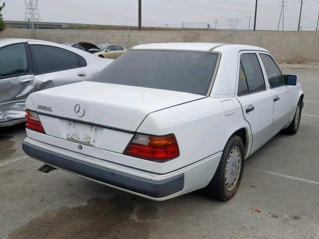 WDBEA30D9MB440220 - 1991 MERCEDES-BENZ 300 E WHITE photo 4