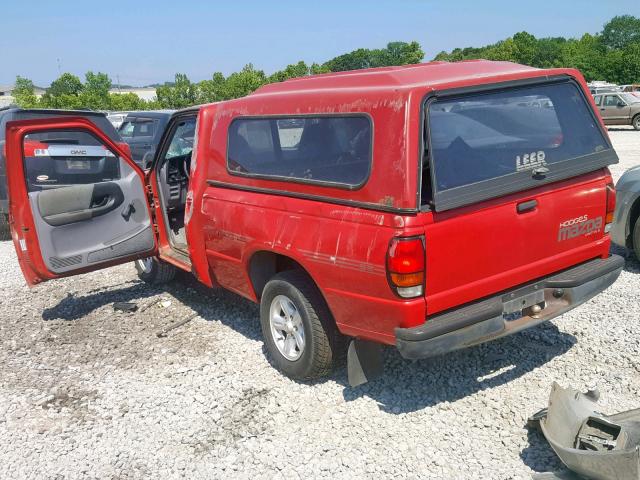 4F4CR12U4RTN03154 - 1994 MAZDA B3000 RED photo 3