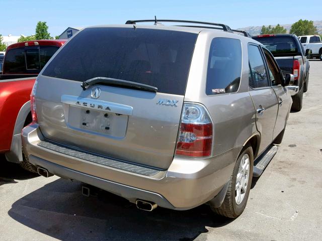 2HNYD18985H555470 - 2005 ACURA MDX TOURIN GOLD photo 4