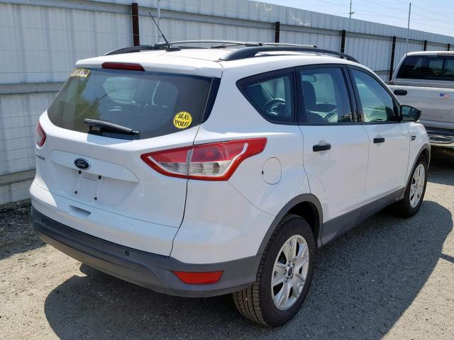 1FMCU0F75DUA10457 - 2013 FORD ESCAPE S WHITE photo 4