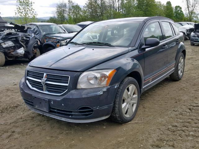 1B3HB48B07D553388 - 2007 DODGE CALIBER SX BLUE photo 2