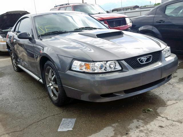 1FAFP42X83F375536 - 2003 FORD MUSTANG GT GRAY photo 1