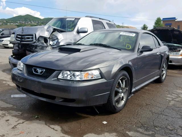 1FAFP42X83F375536 - 2003 FORD MUSTANG GT GRAY photo 2
