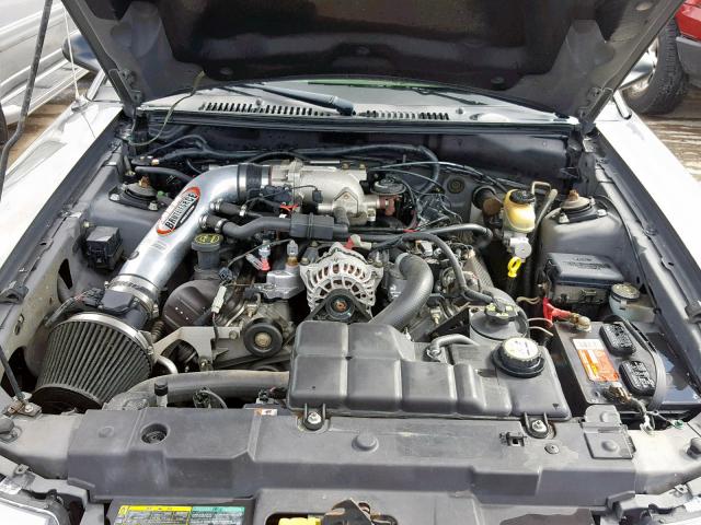 1FAFP42X83F375536 - 2003 FORD MUSTANG GT GRAY photo 7
