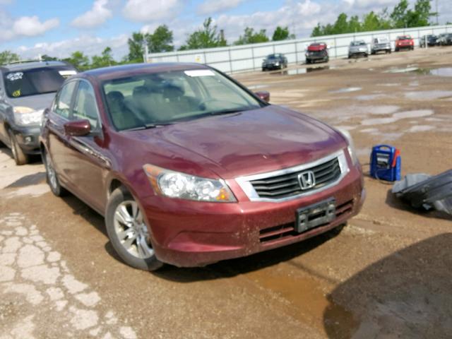 1HGCP264X9A101442 - 2009 HONDA ACCORD LXP MAROON photo 1