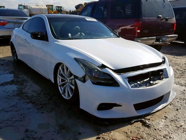 JNKCV64E88M111826 - 2008 INFINITI G37 BASE WHITE photo 1