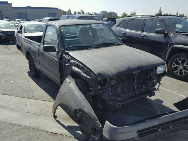 4TANL42NXTZ154577 - 1996 TOYOTA TACOMA BLACK photo 1