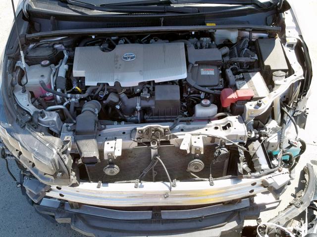 JTDKARFP7H3016527 - 2017 TOYOTA PRIUS PRIM 石墨色 照片 7