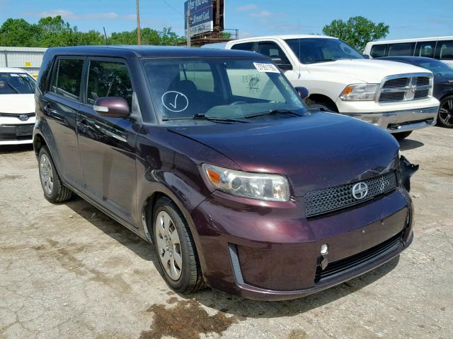 JTLKE50E981037769 - 2008 TOYOTA SCION PURPLE photo 1