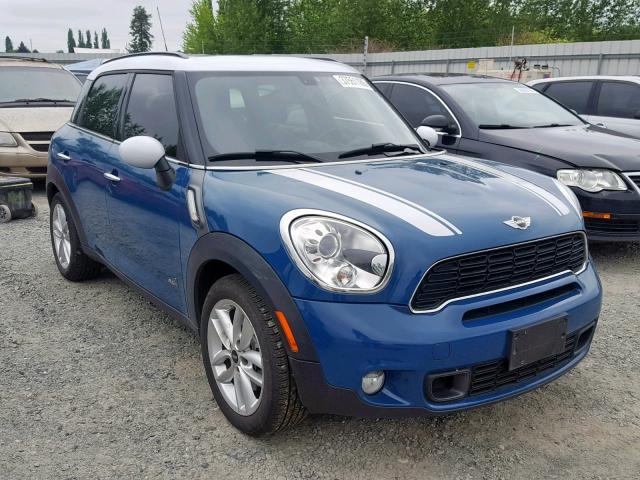 WMWZC5C50CWL61522 - 2012 MINI COOPER S C BLUE photo 1