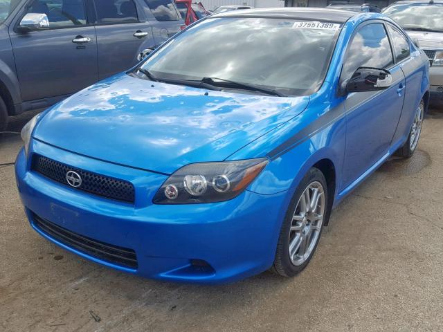 JTKDE3B78A0315573 - 2010 TOYOTA SCION TC ლურჯი ფოტო 2