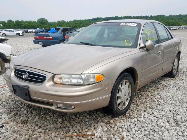 2G4WB52K7W1442329 - 1998 BUICK REGAL TAN photo 2