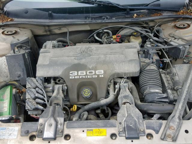 2G4WB52K7W1442329 - 1998 BUICK REGAL TAN photo 7