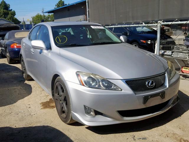 JTHBK262072052605 - 2007 LEXUS IS 250 SILVER photo 1