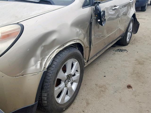 4S4WX86D074406227 - 2007 SUBARU B9 TRIBECA BEIGE photo 9