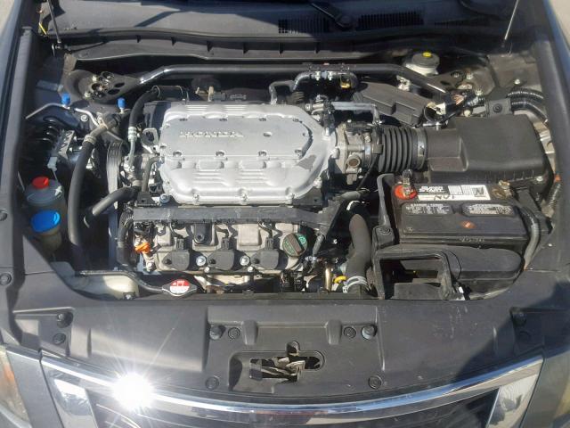 1HGCP36828A051482 - 2008 HONDA ACCORD EXL GRAY photo 7