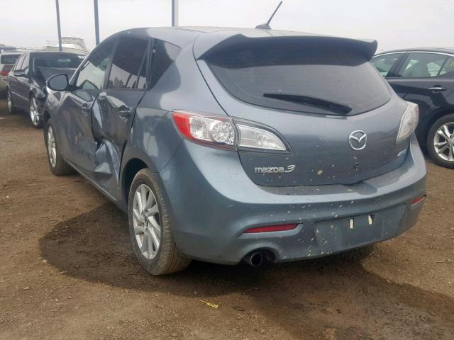 JM1BL1MP5D1738289 - 2013 MAZDA 3 I BLUE photo 3