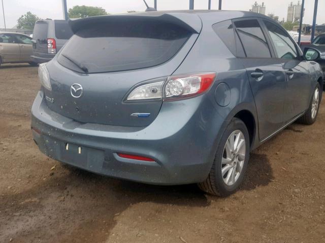 JM1BL1MP5D1738289 - 2013 MAZDA 3 I BLUE photo 4