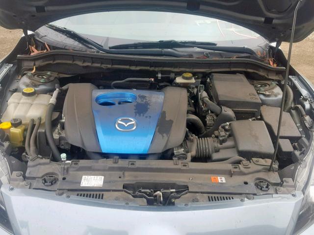 JM1BL1MP5D1738289 - 2013 MAZDA 3 I BLUE photo 7